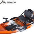 LSF Double Seat Two Person Tandem 13.12FT Fishing Sit On Top LLDPE Plastic Kayak